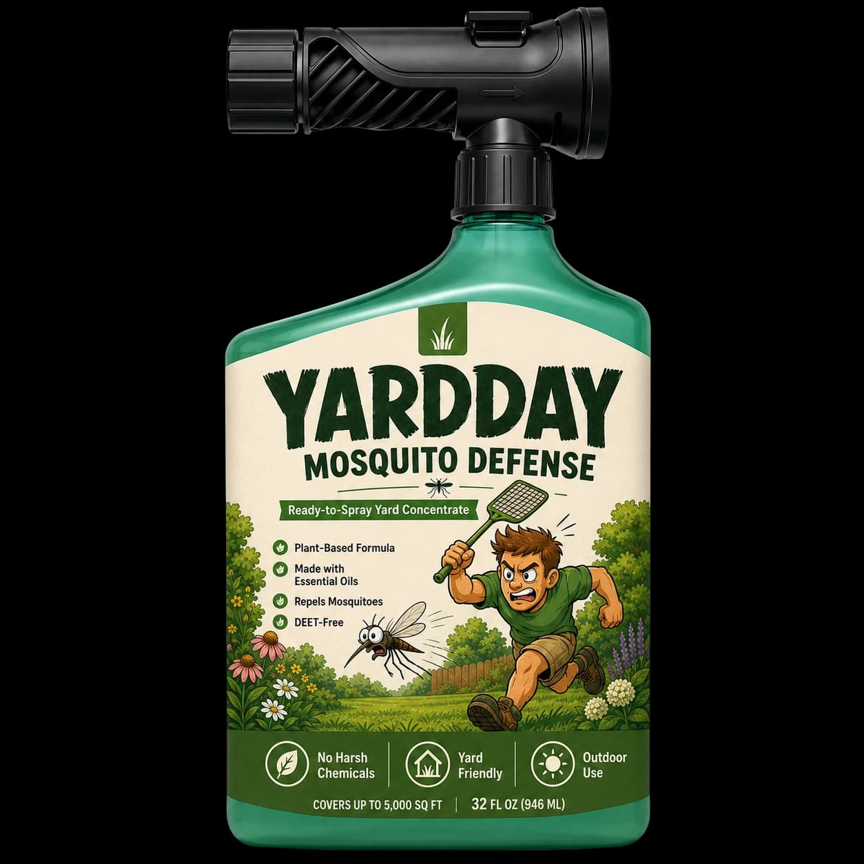 YardDay Mosquito Defense hose-end bottle