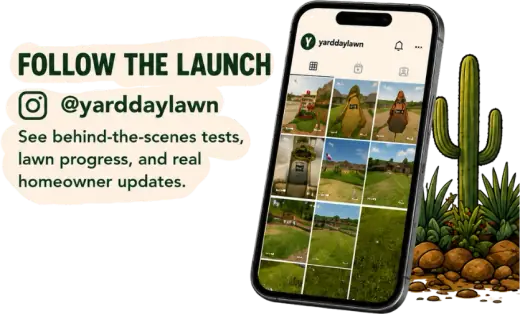YardDay launch updates phone preview
